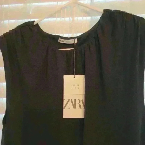 NWT Women's Zara black dress $20 - Picture 2 of 3